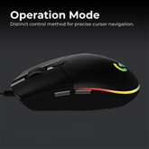 Logitech G102 Gaming Mouse — 8000 DPI Wired